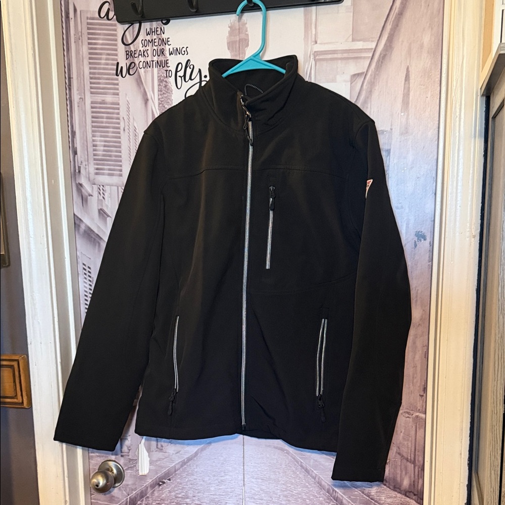 Guess Black Nylon Jacket Lightweight - image 1